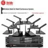 HuiDu WH-590 Professional Wireless Conference Microphone System (CN Version)