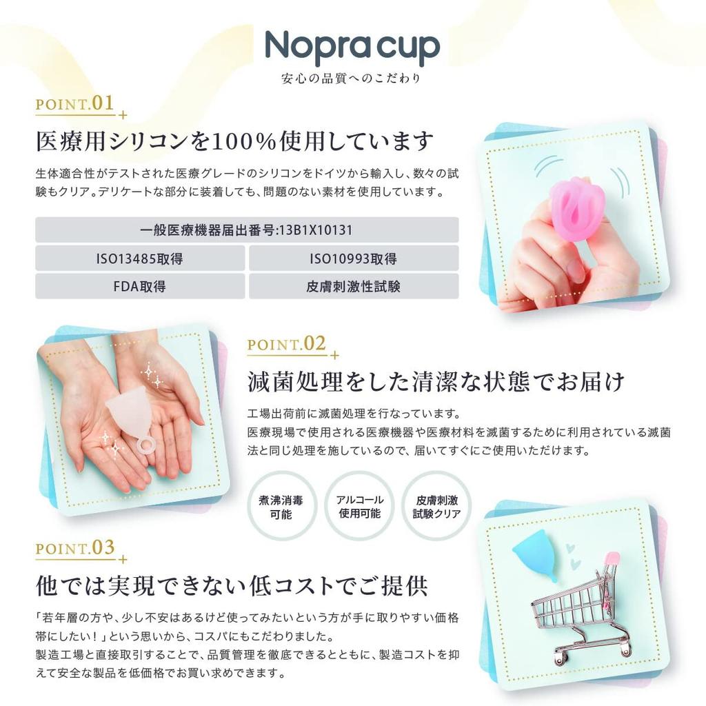 Nopra Original Menstrual Cup Menstrual Cup Menstrual Disc Menstrual Blood Cup Menstrual Cup (Original Pink, S)