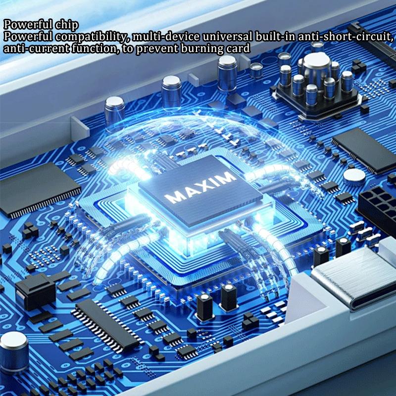 Czytnik Kart Typ C do SD Micro TF Adapter dla iphone 15 16 Akcesoria do Laptopa OTG