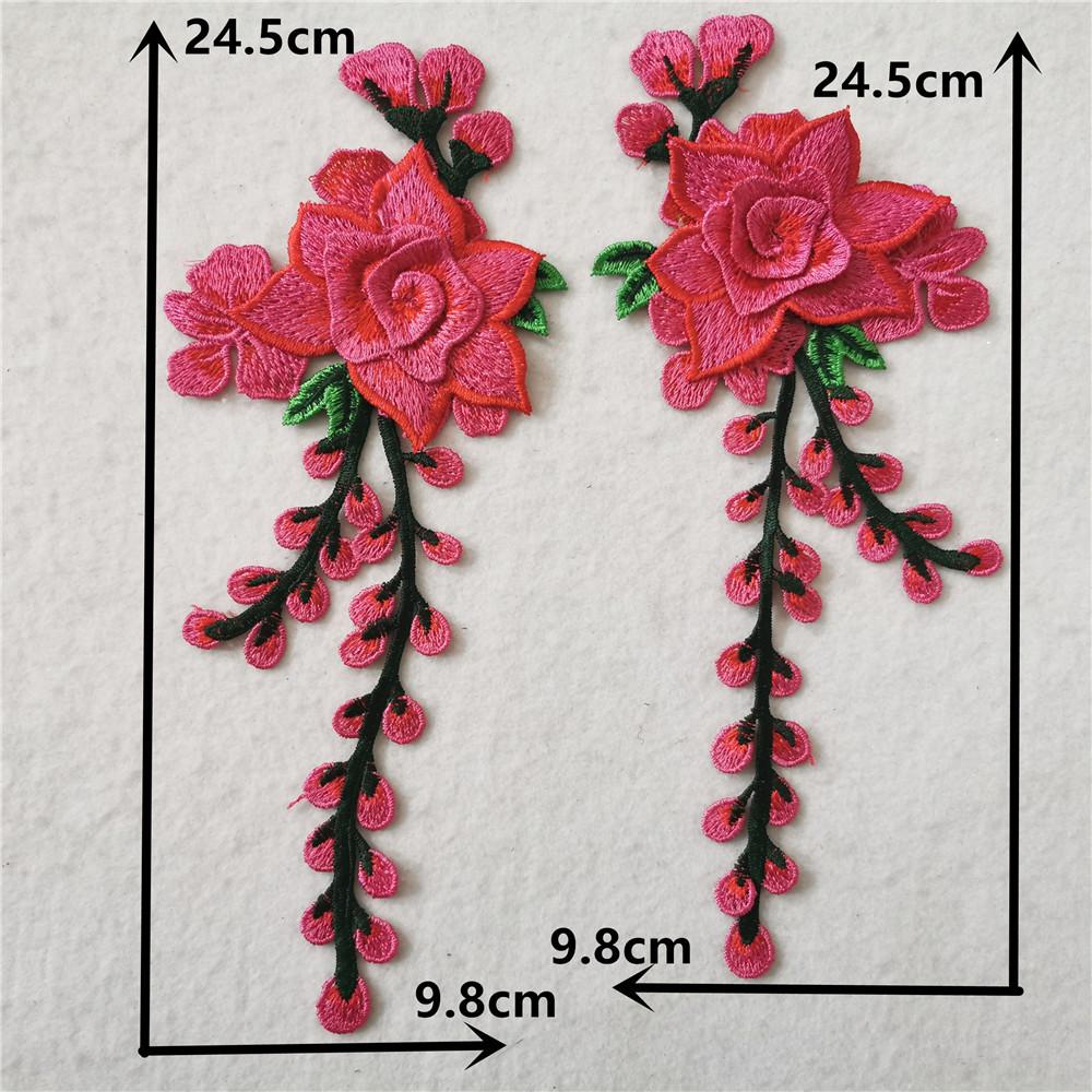 Diy Sewing Color Embroidery Corsage Decorative Clothing Accessories Cheongsam Dress Performance Clothes Wedding Dress Hanfu
