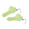 Fluorescent The Dark Funny Earrings Eardrop