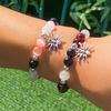 2pcs Horror Spiders Couple Bracelet Halloween Cosplay Costume Wrist Chain Trend Friendship Bangle for Daily Wear Jewelry
