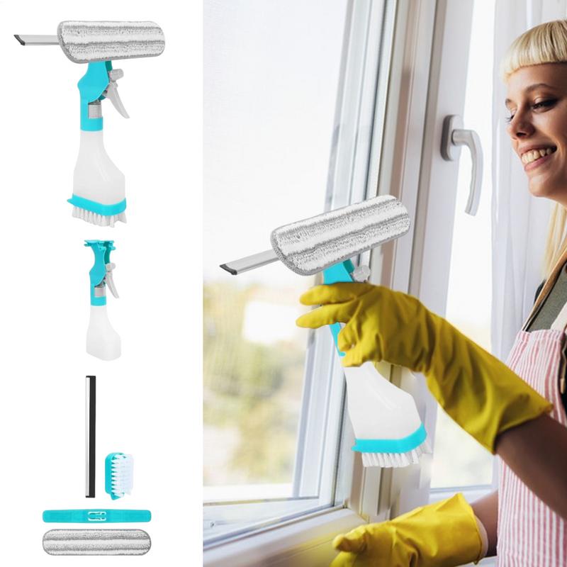 Window Cleaning Squeegee Ergonomic Glass Cleaning Squeegee Shower Door Washing Tool Water Stain Removal Accessories For Home