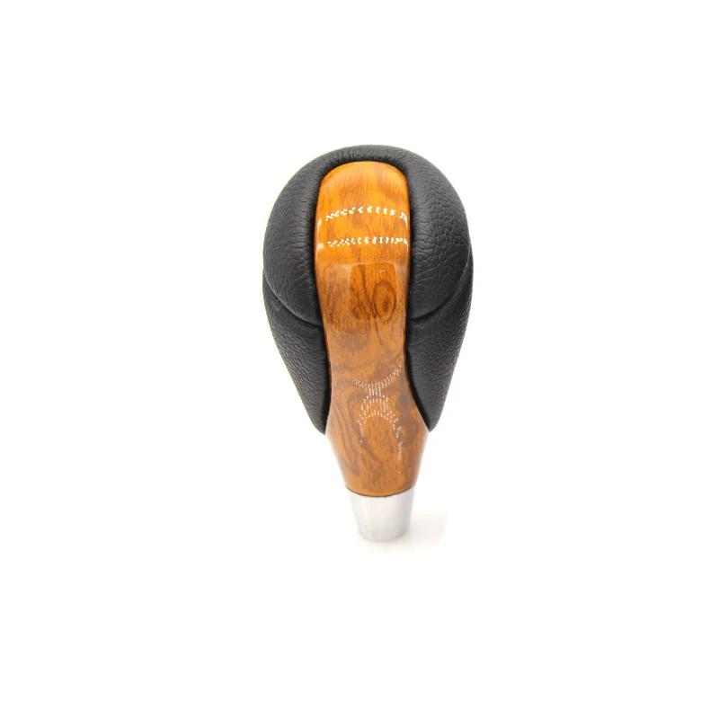 For Toyota/Lexus Automatic Gear Lever Knob - 8mm Threaded Leather Shifter (Hole-Free), Long-Lasting Car Interior Accessories