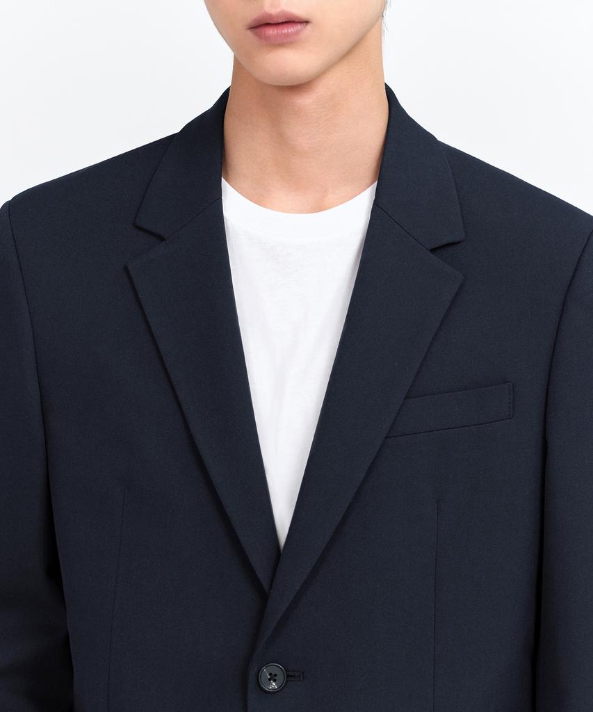 Musinsa Standard Relaxed Basic Blazer [Navy]