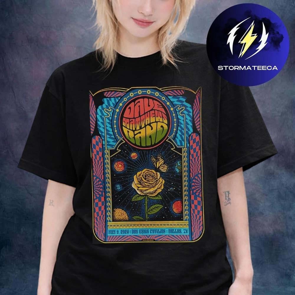 Dave Matthews Band At Dos Equis Pavilion In Dallas TX On May 9 2026 Unisex T-Shi 3XL