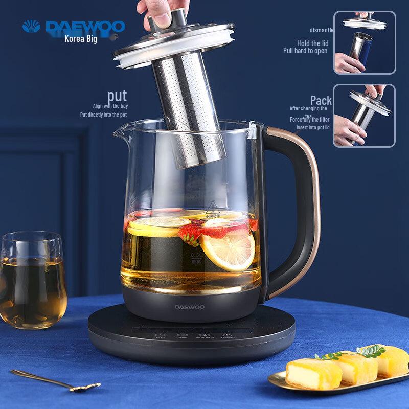 Daewoo 1.8L Multi-functional Health Pot CN plug (adapter included)