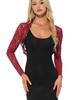Giacca Cardigan Corta in Pizzo Euro-Americana 2026