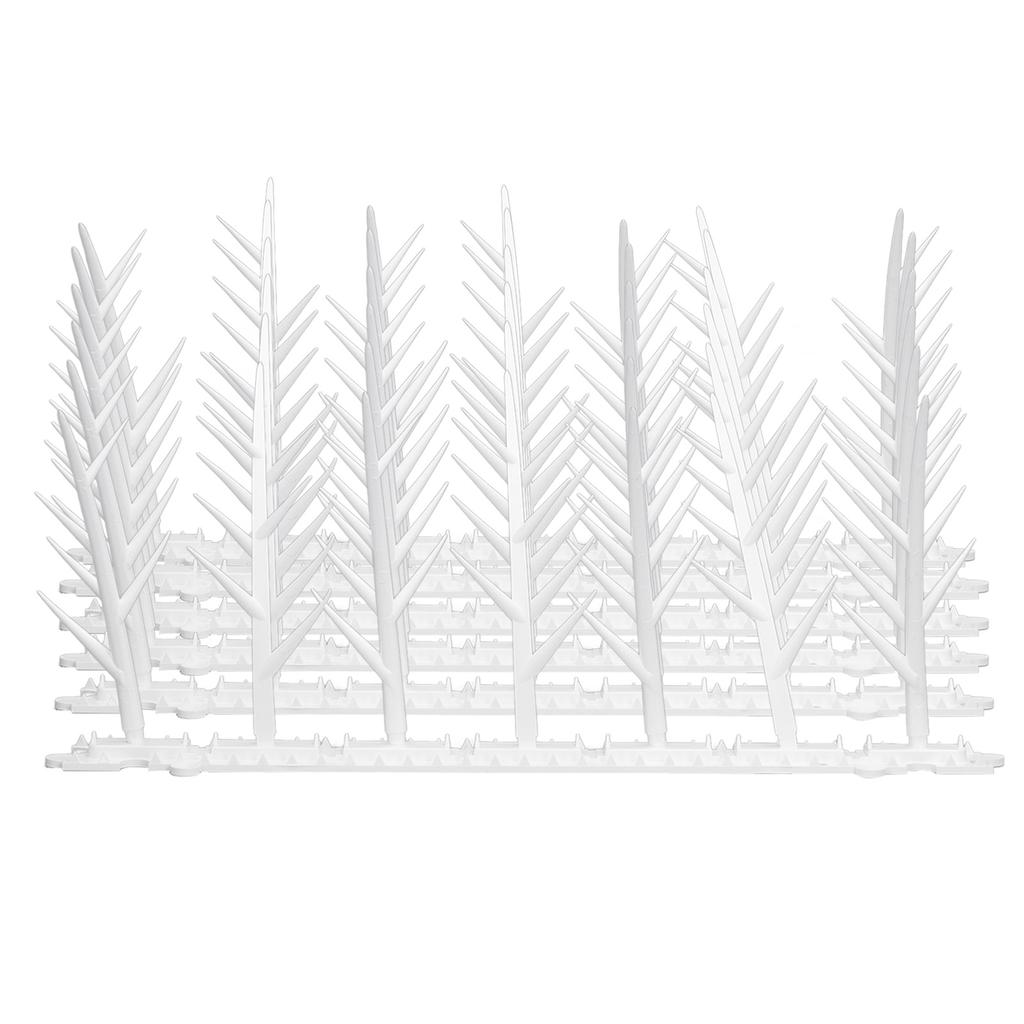 30cm Bird Deterrent Spikes Plastic Bird Repellent Spikes for Fence Roof Mailbox Window