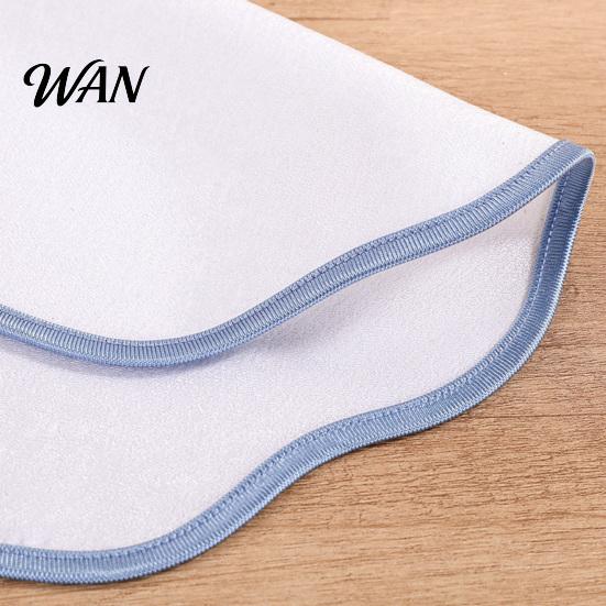 Farmhouse Placemat Scalloped Round Linen Machine Washable Heat Insulation Table Mat for Dining Protection Decoration