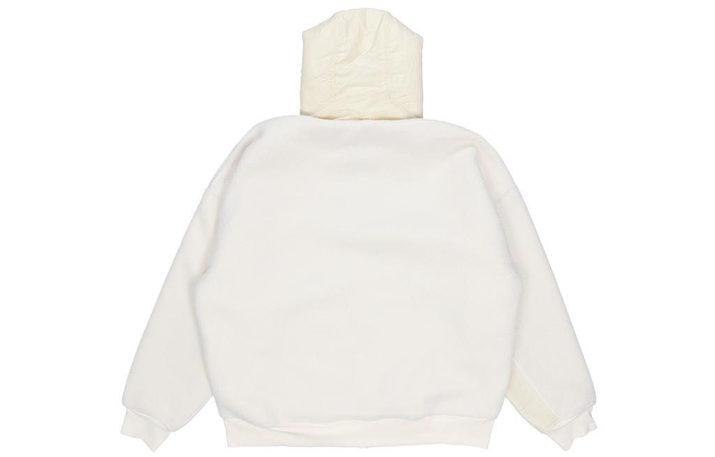 Jordan Velvet Jackets Men's Light Ivory White Hooded Moderate DQ0385-110