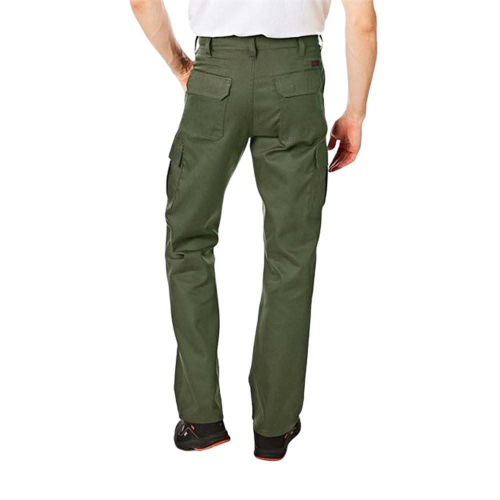 Lee Cooper Mens Plain Cargo Trousers