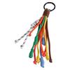Eye Catching Rainbow Keychain Stylish Rainbow Keychain Accessory with Sturdy Woven Lanyard for Everyday Use