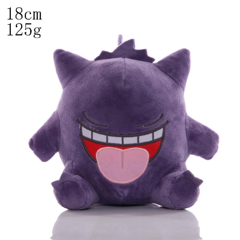 Pokemon Pikachu Gengar Plush Blastoise Lapras Haunter Mewtwo Dragonite Jigglypuff Peluche Kawaii Plushies Toys Hobbies Kid Gifts