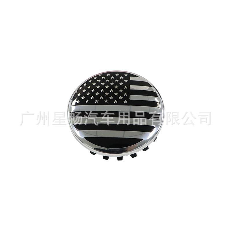 4Pcs 83mm USA Flag Wheel Center Caps For Chevrolet GMC Pickup RV Hub Covers OE#22837060