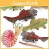 Dunkleosteus Figurine Viață Marină Preistorică Model Durabil din PVC Pentru Exponate Științifice și Decor