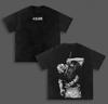 Manga Jujutsu Kaisen T-shirt Fushiguro Toji Vintage Washed Tee Shirt 2026 Summer Short Sleeve Cotton Men's Clothing Tops