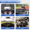 GUAIMI Motorcycle Mirrors 180 Degree Wide-angle Safety Rear View Mirror Blind Spot Side Mirror for Motorcycle, ATV/UTVs, Scooters, Cars, Aircrafts,