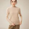 Women's 100% Pure Cashmere Sweater - New Autumn/Winter High-Neck Cable Knit Base Layer