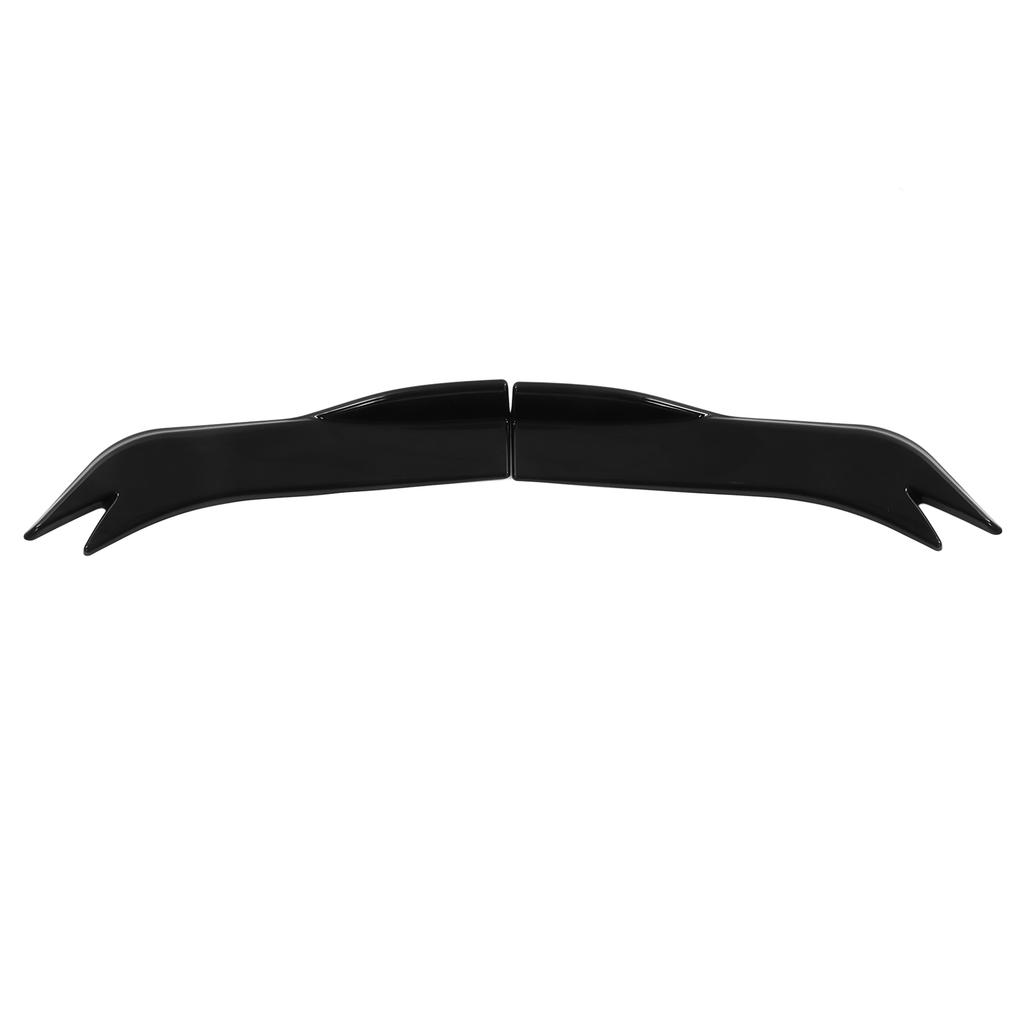 2 Stück Auto Stoßstange Hinten Lippe Diffusor Splitter Seitenschweller Canard oder mit Befestigungsschrauben