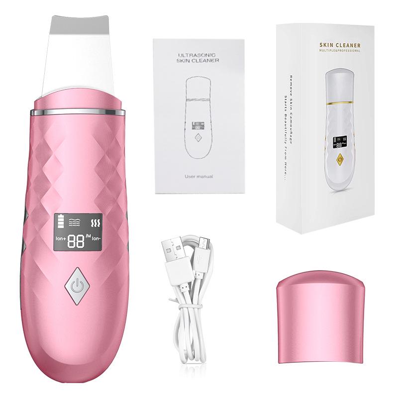 Ultrasonic Skin Scrubber | Blackhead Remover & Facial Pore Cleaner | Beauty Device Peeling Machine