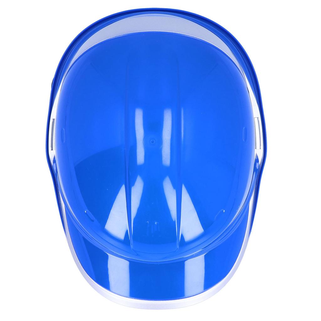 Blue Safety Hard Hat Anti Smashing Adjustable Helmet with Reflective Stripe for Construction Sites