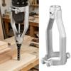 Durable Square Hole Drill Bit Aluminum Woodworking Drill Bit DIY Drill Jig Bracket  Woodworking