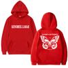 Rapper Kendrick Lamar To Pimp a Butterfly Double Sided Print Hoodie Men Women Vintage Hip Hop Streetwear Unisex Fleece Pullovers