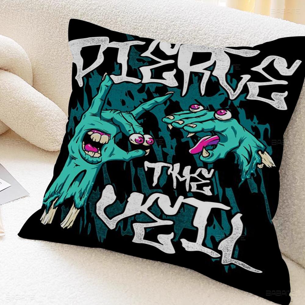 P-pierce The-Veil Band Pillow Anime Pillow Sofa Bed Head Pillow Cover Cushion Cover 45x45 Cm Fashion