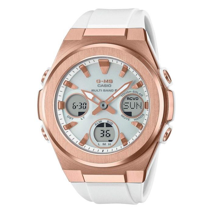 Casio Baby-G Watch MSG-W600G-7AJF Women s White/Pink Gold