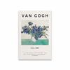 Van Gogh Bright Orange Yellow Geometric Color Blocks Abstract Shapes Illustration Modern Decorative Nordic Living Room Decor