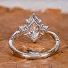 Elegante Marquise Zirkonia Ringen voor Vrouwen Stijlvol Veelzijdig Verlovings Trouwring Sieraden Cadeau