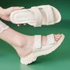 Casual Slippers Women'S Sandals With On The Beach Thick Soled Slipper Outdoor Comfortable Breathable Shoe For Holiday Wear