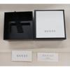 Used GUCCI Heart-shaped GG Logo Earrings