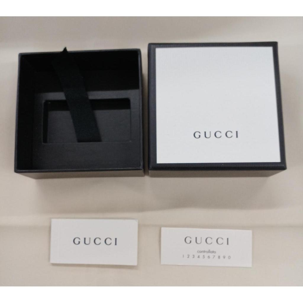 Used GUCCI Heart-shaped GG Logo Earrings