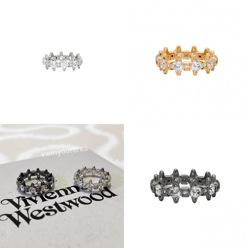 Gemstone Ring Saturn  Elegant Design Openended Fashion" Womens