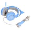 SYG25 Cuffie Gaming con Orecchie di Gatto Spina USB+3.5mm Cuffie Gaming Supporta Regolazione Volume Microfono