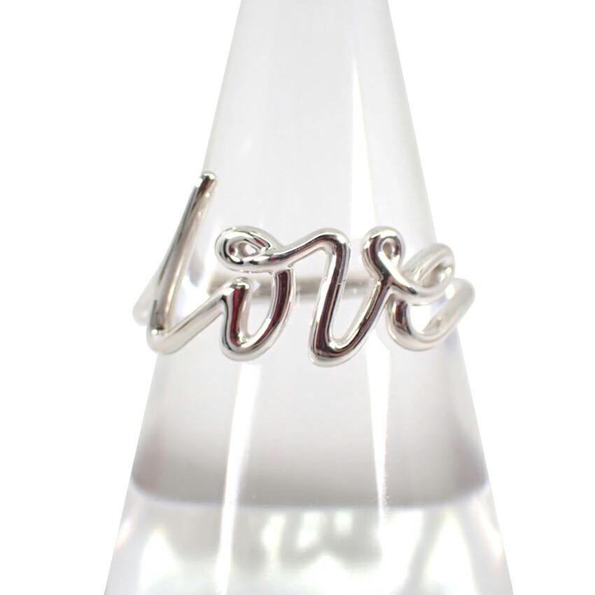 

[Б/у] Кольцо TIFFANY/Tiffany 925 LOVE размер 16.5 [g389-53]