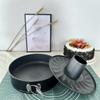 with Buckle Springform Cake Pan Detachable Bottom Cheesecake Mold 7 in Chiffon Cake Pan  Bread