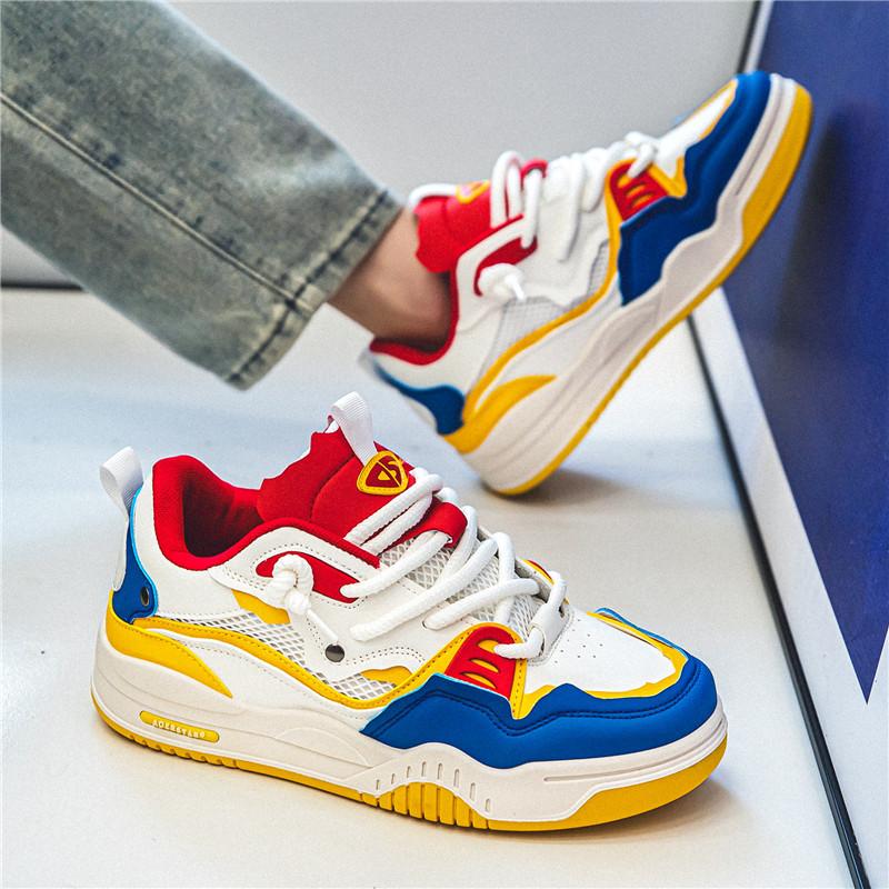 Fashion Men's Shoes Fashion Sneakers Platform Comfortable Shoes 2025 Outdoor Casual  Designer Street Trend Skateboard