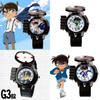 Detective Conan Kids Cartoon Quartz Watch For Childrens Gift