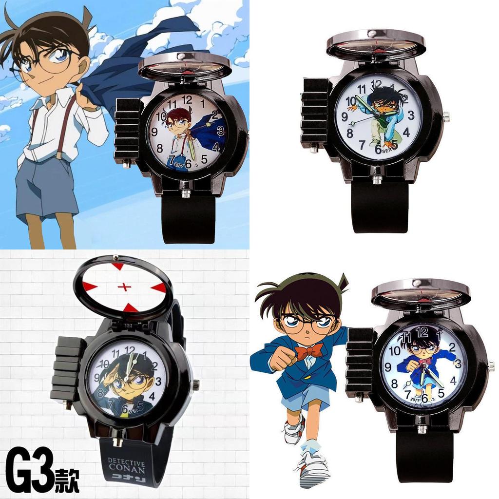 Detective Conan Kids Cartoon Quartz Watch For Childrens Gift