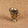 European Style Antique Teacup Ornaments Handicraft Holy Water Cup Copper Teacup  Living Room