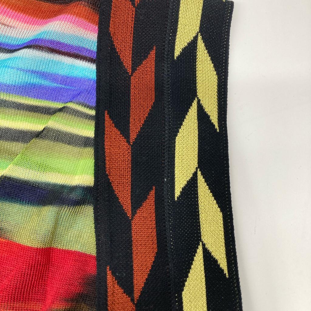 MISSONI Multicolor 157531 Short Sleeve Bolero tops S multicolorUsed