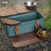 Stanley Lunch Box Solid Walnut Front Premium Natural Wood Kinakoma.craft 9.4L, Board,