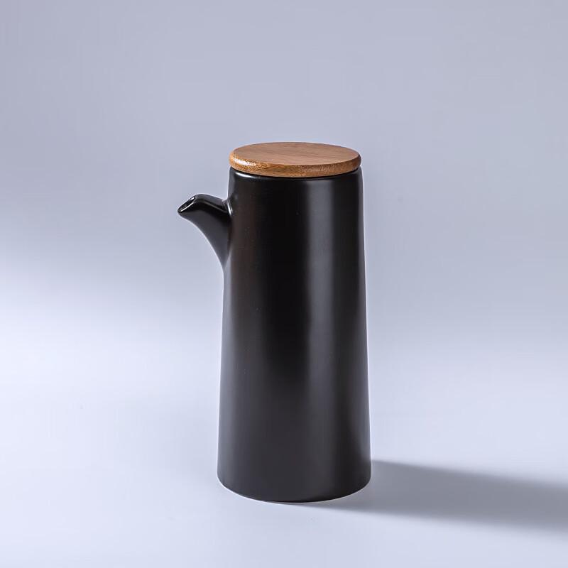 Ai Qiyi Xuan LIU Black Ceramic Oil Dispenser