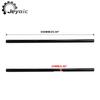Jeyaic Car Storage Carrier Side Cross Left and Right Set for Kei Cars and Compact with Special End Black Bars, Bars, Ride, Cars, Non-Slip Caps,