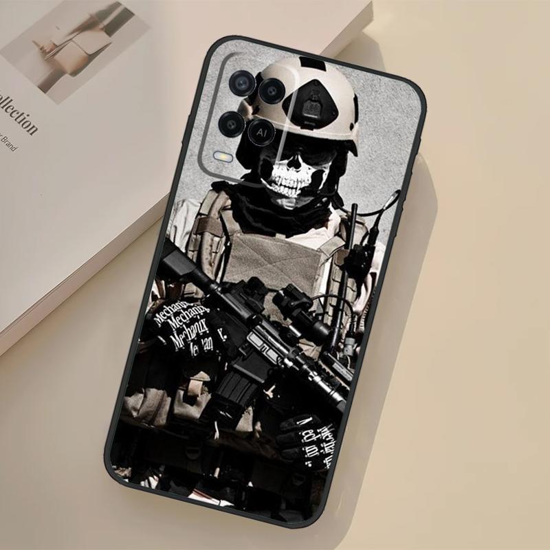 Military Army Special Forces Case For Oppo A76 A96 A16 A17 A18 A60 A80 A40 A38 A58 A78 A98 A94 A74 A54 A15 A57 A77 A5 Pro