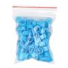 100 Stück Vogel Tauben Fußringe 10 Farben Innendurchmesser 8mm Kunststoff Tauben Clip Ring Taube Taube Wachtel Fußring
