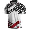 2026 Men's Fashion Short Sleeve Flip Collar Casual Polo Shirt 3D Printed